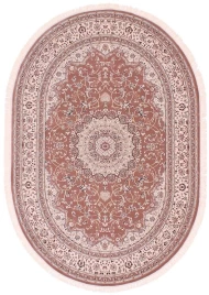 Esfehan 4878 brown-ivory овал